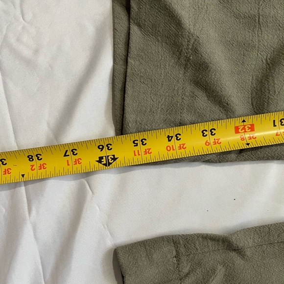 Women's Olive Khaki Pants - Picture 7 of 13